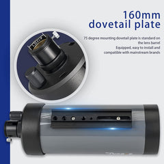 SVBONY MK105 Telescope, 105mm Aperture Maksutov Cassegrain OTA, 99% Reflectivity Dielectric Coatings Catadioptric Telescope, for Planetary Visual and Photography with 160mm Dovetail Plate