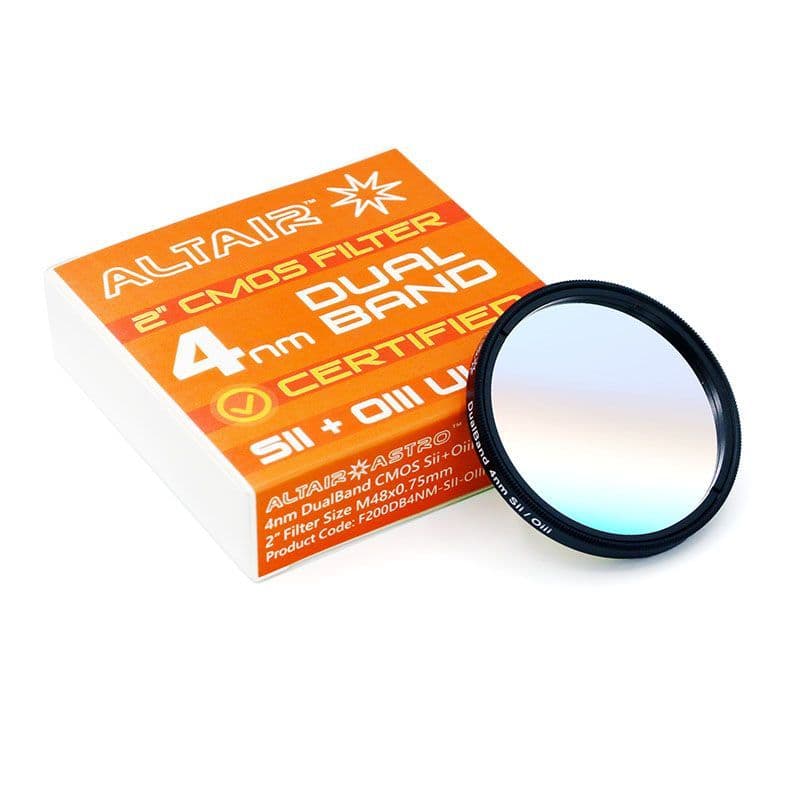 Cmos Filter Altair Sii Oiii DualBand ULTRA 4nm CERTIFIED CMOS Filter 2