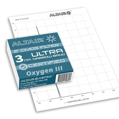 Altair ULTRA 3nm Oiii Narrowband Filter 2