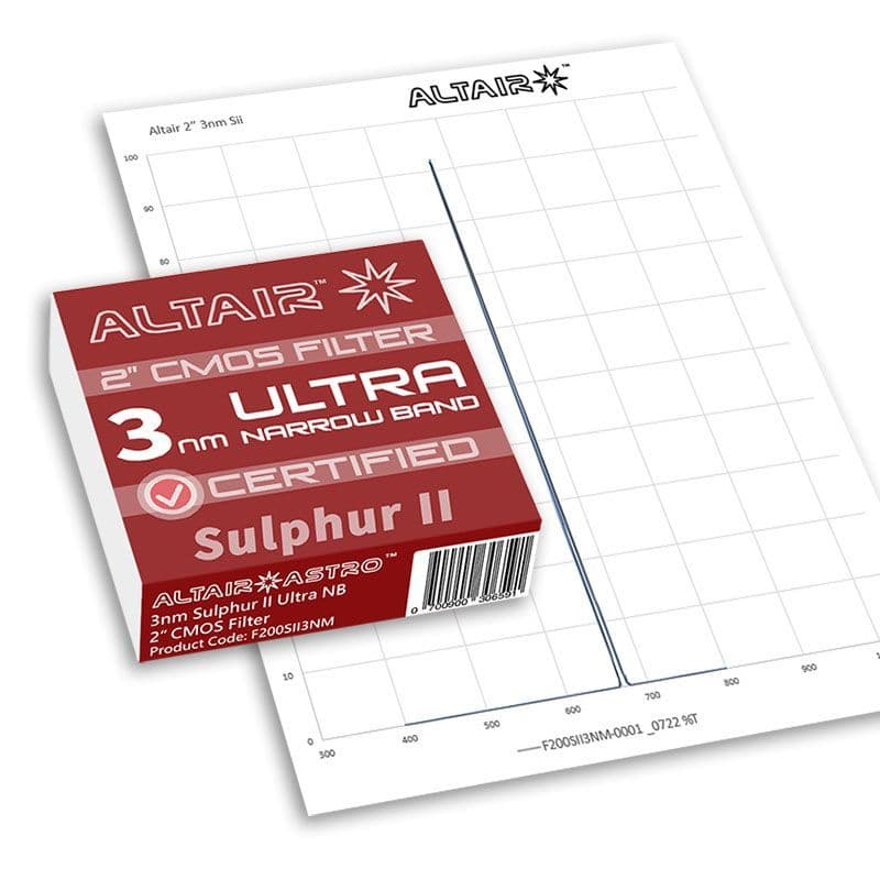 Altair ULTRA 3nm Sii Narrowband Filter 2