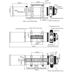 ASKAR 103APO Triplet f/6.8 Apochromatic Refractor Telescope